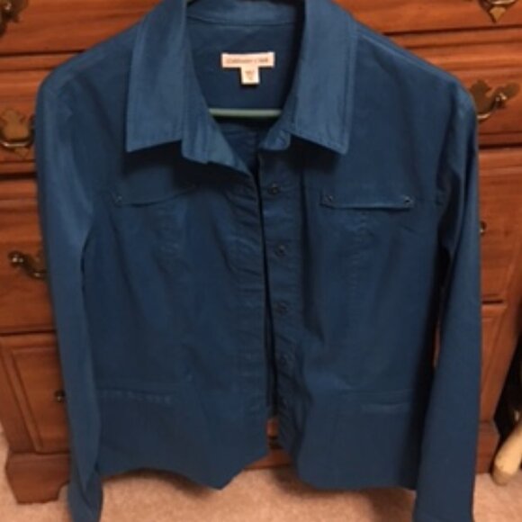 Coldwater Creek Shirt/ Jacket  Size 16 - Picture 1 of 9